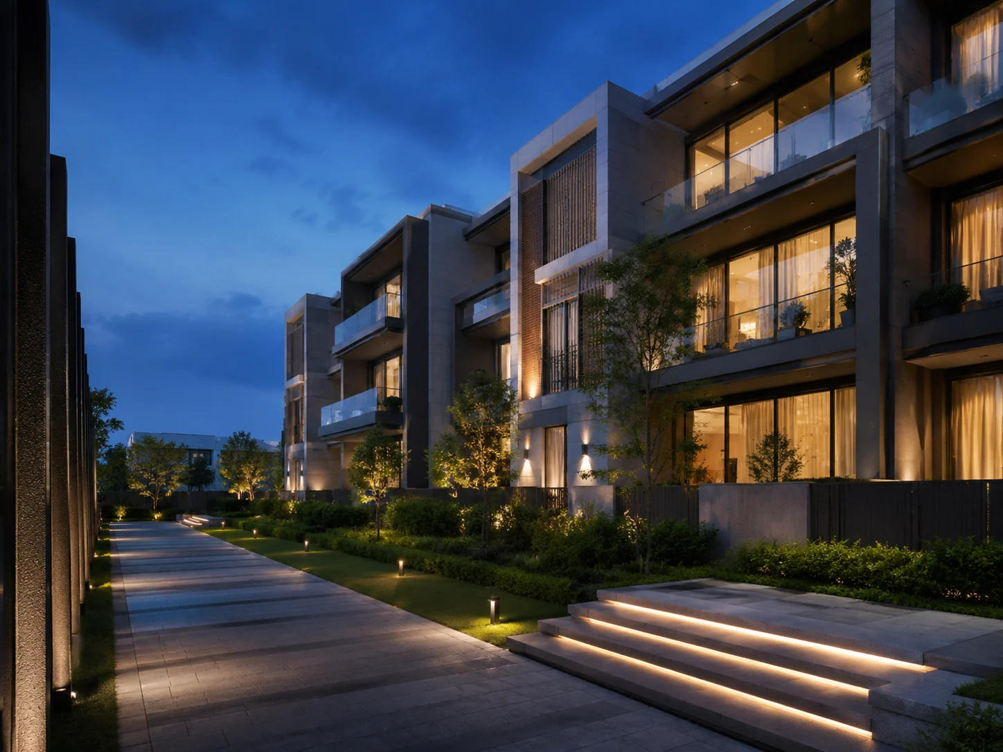 Modern ve bakımlı yaşam alanı